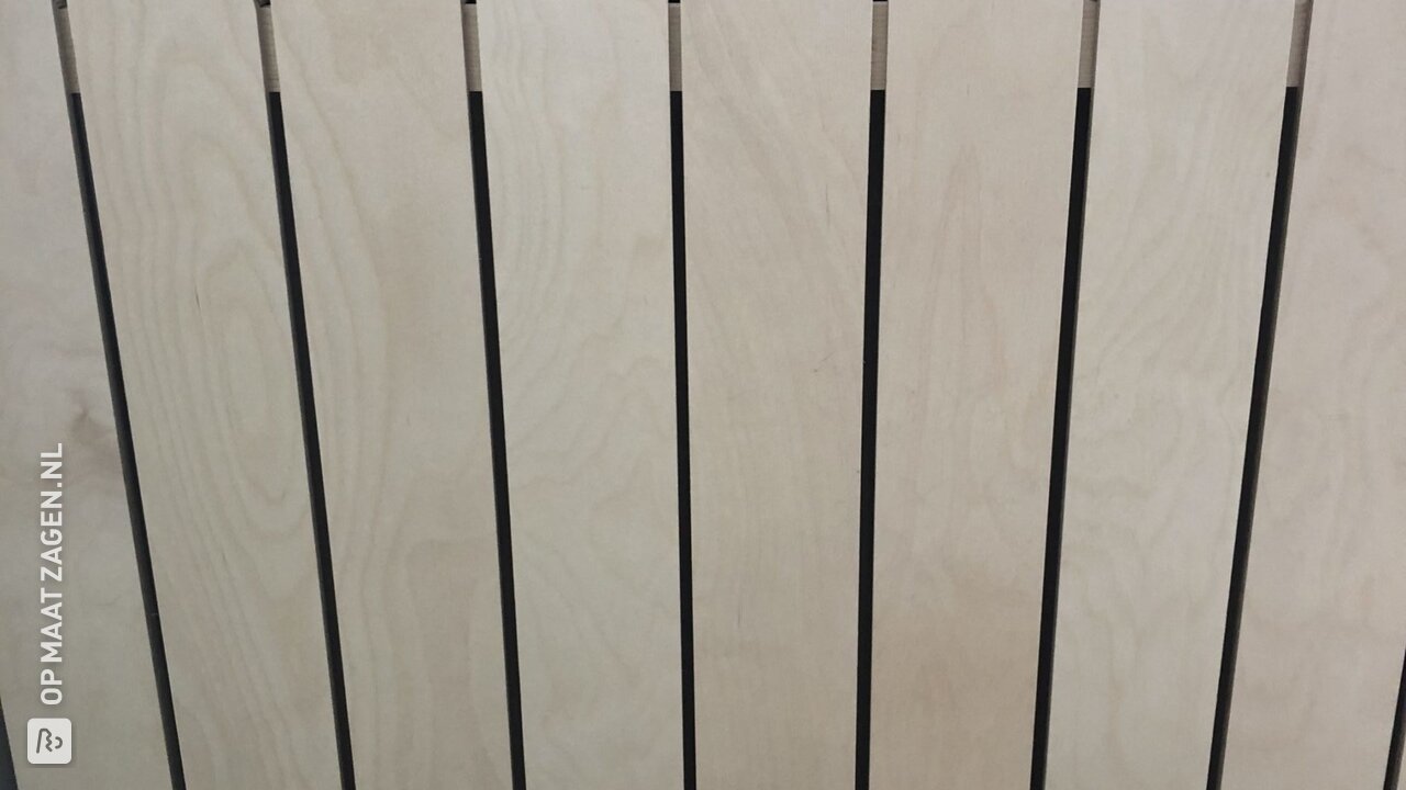 Radiatorombouw met Multiplex, door Michelle