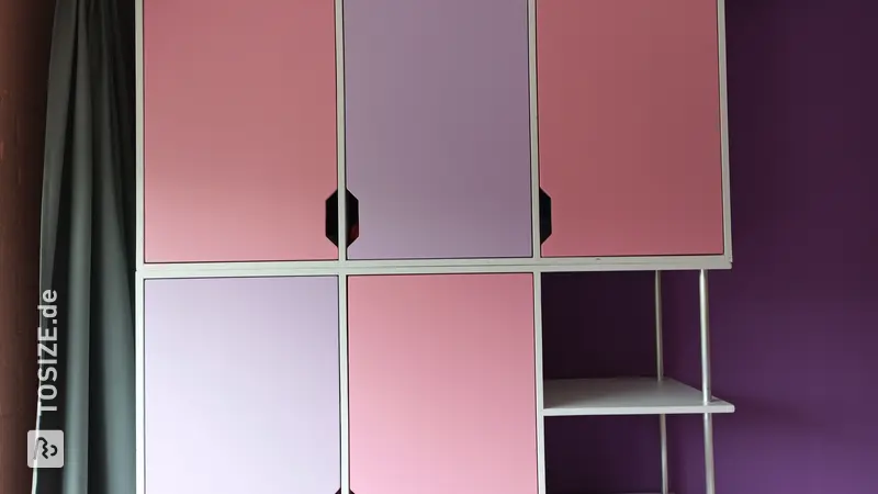 Custom made cupboard for children's room, by Simon