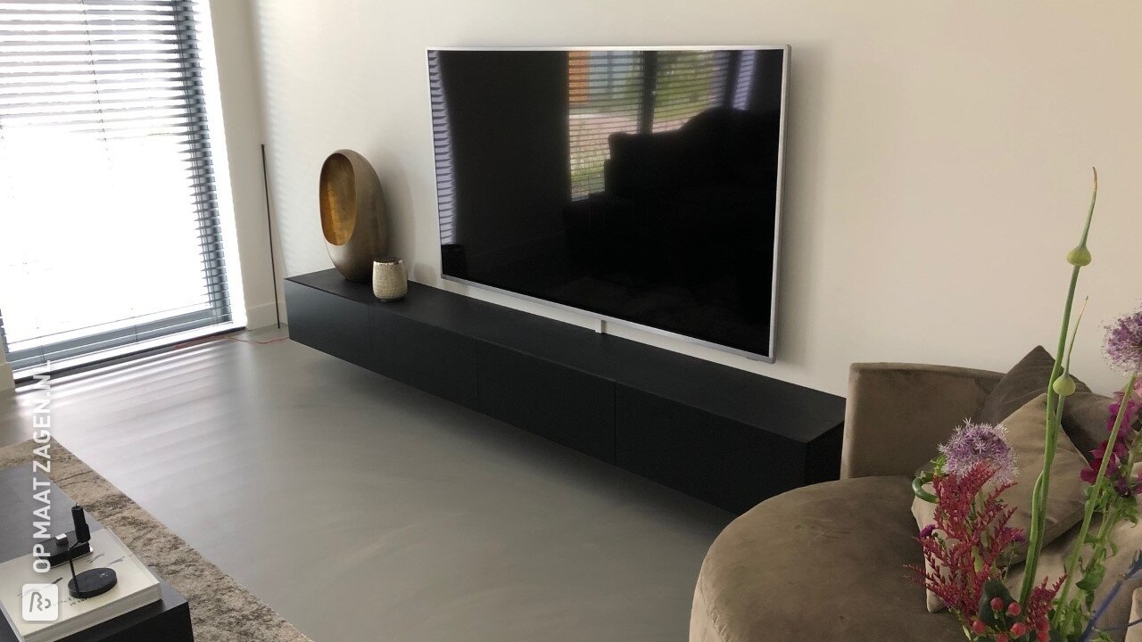 Zelf een TV meubel van MDF zwart V313 maken, door Gerrit