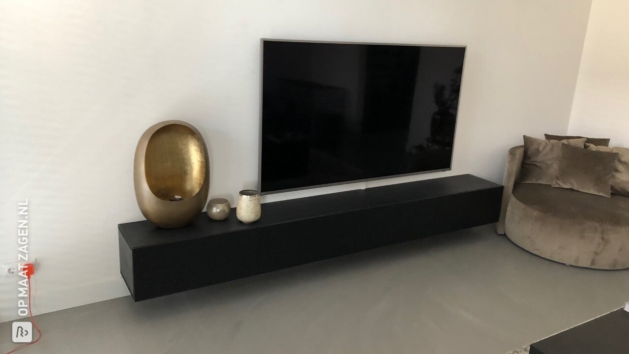 Zelf een TV meubel van MDF zwart V313 maken, door Gerrit