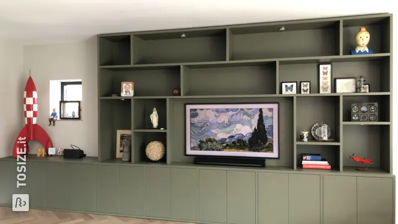 Progettare un'unità di archiviazione giocosa con Green Shadow, di Doreen