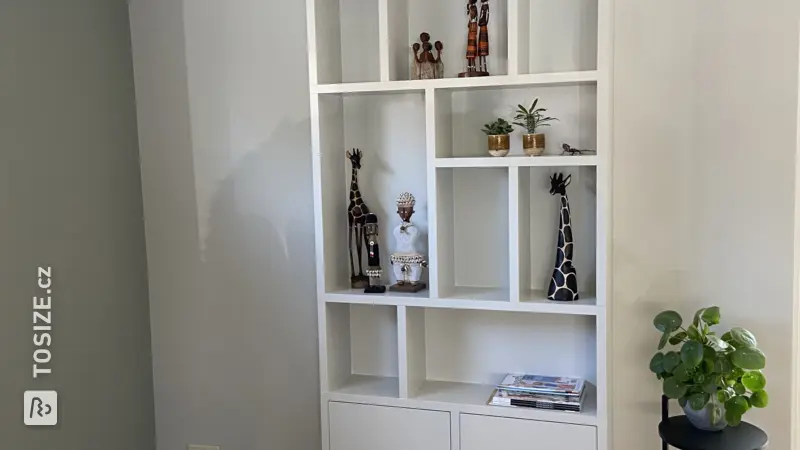 Stylish Shelving Unit for the Living Room, by Ellen