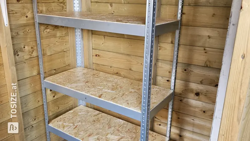 Custom warehouse racking, by Jeroen
