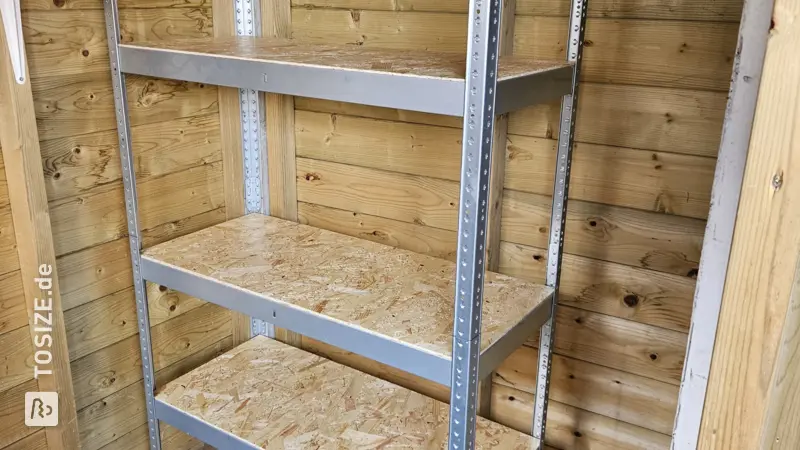 Custom warehouse racking, by Jeroen