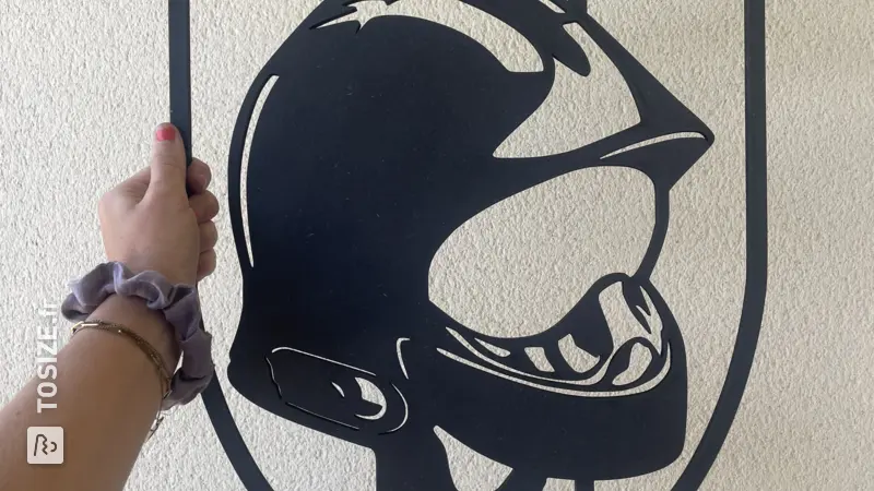 Tableaux en bois avec découpe laser, par Emma