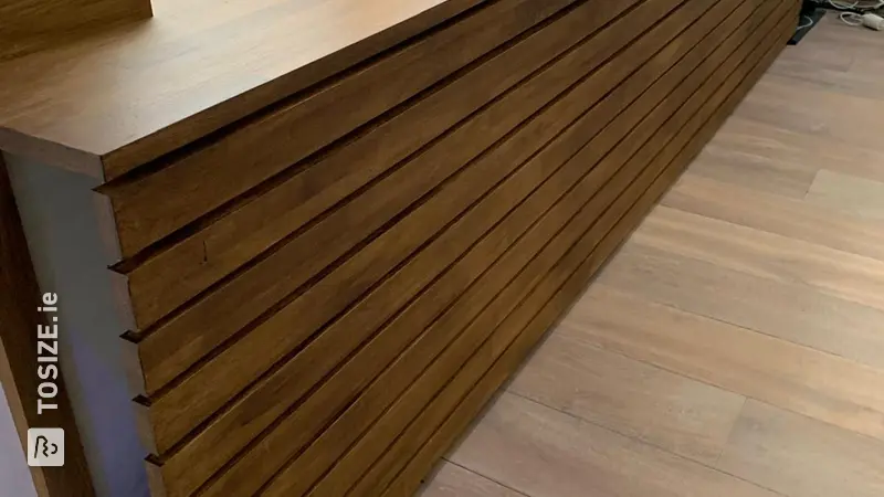Stylish Oak Windowsill and Radiator Cover, by Edwin