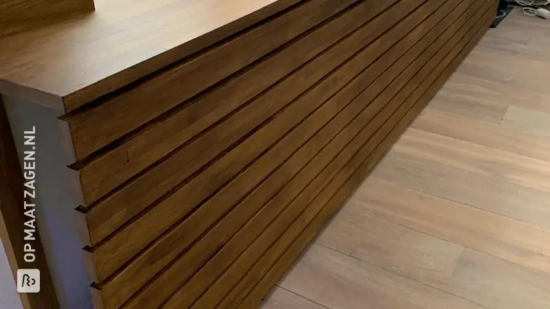 Stylish Oak Windowsill and Radiator Cover, by Edwin