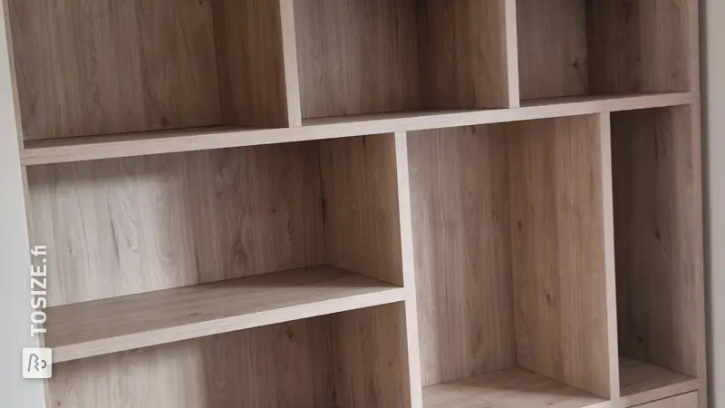 Stylish Shelving Unit for the Living Room, by Lilian