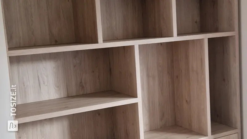 Stylish Shelving Unit for the Living Room, by Lilian