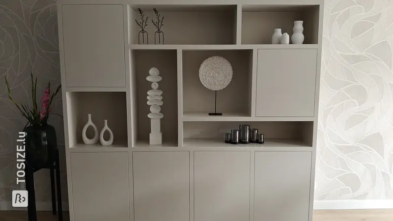 Stylish Shelving Unit for the Living Room, by Andrea