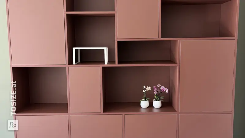 Beautiful Shelving Unit in Roasted Brown, by Mariska