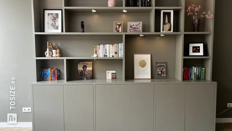 Classic Sideboard in the Living Room, by Josine