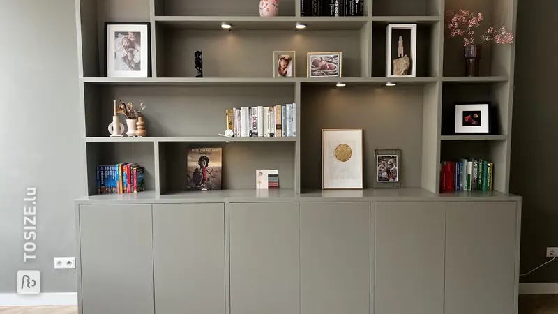 Classic Sideboard in the Living Room, by Josine