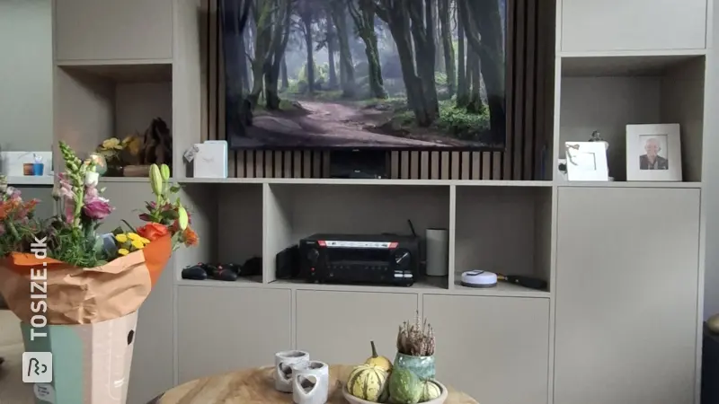 Stylish TV and Games Cabinet for a New Interior, by Carlo