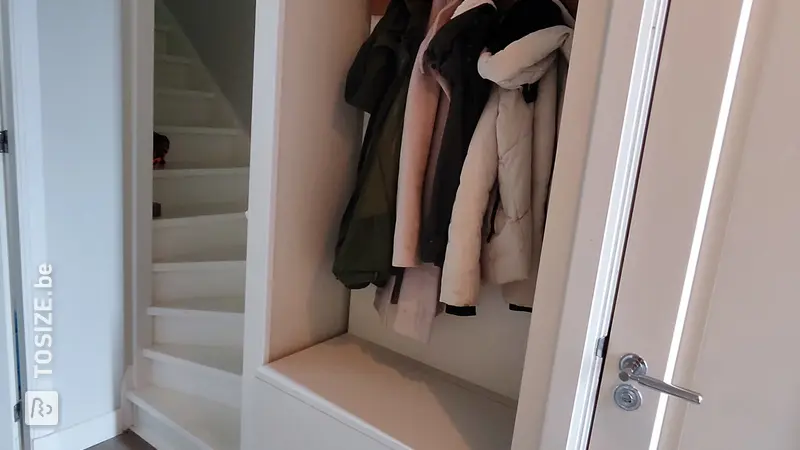 From Idea to Hallway Cupboard with Coat Rack and Shoe Box, by Jeroen