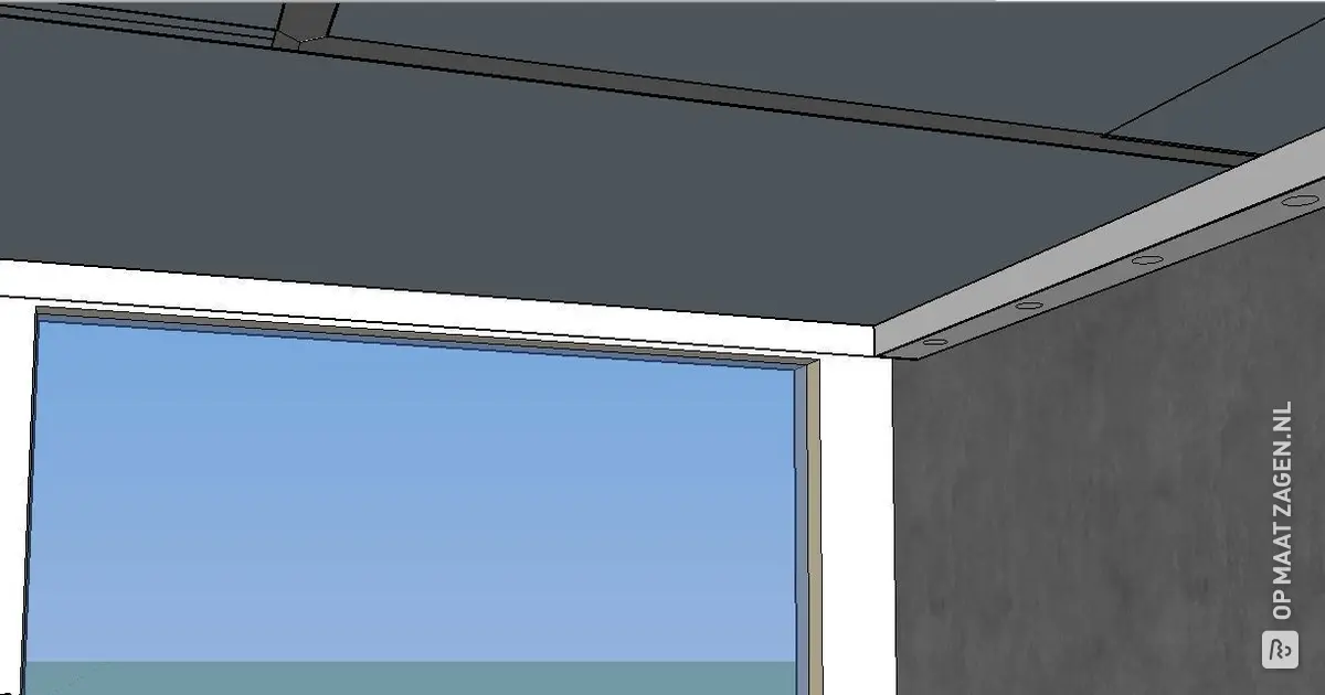 DIY: koof op maat met ledverlichting | OPMAATZAGEN.nl