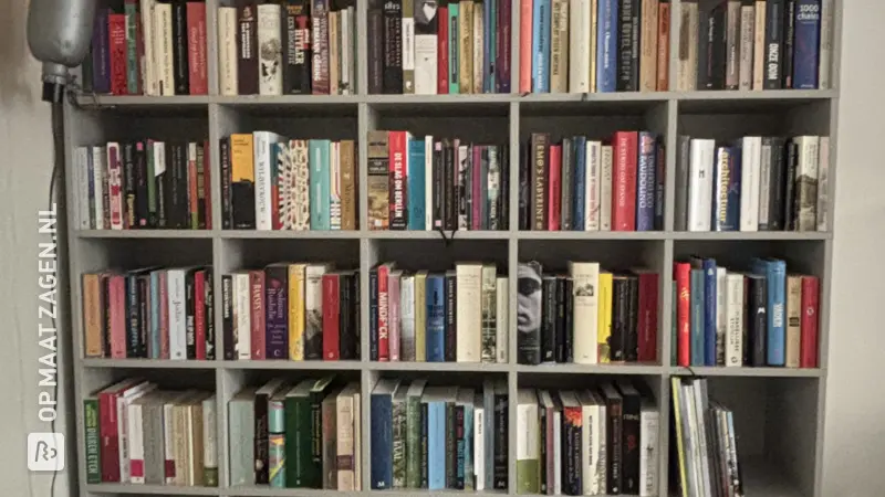 Stijlvolle Boekenkast voor de Woonkamer, door Karin