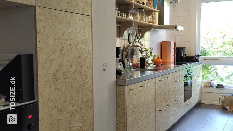Ikea Kitchen Hack with OSB, by Gijs