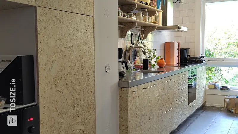 Ikea Kitchen Hack with OSB, by Gijs