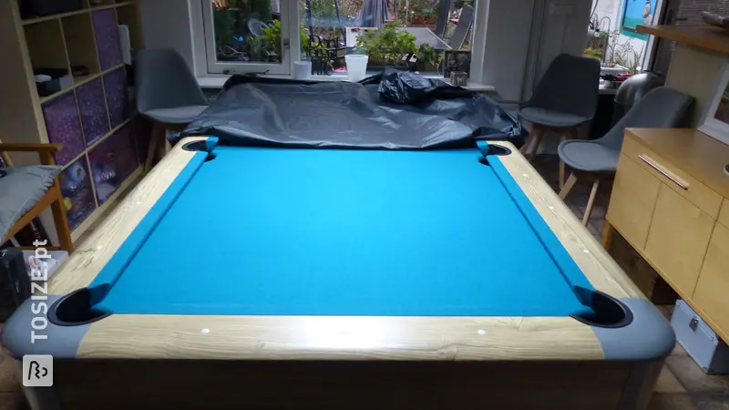 Versatile Pool and Dining Table for the Living Room, by Stan