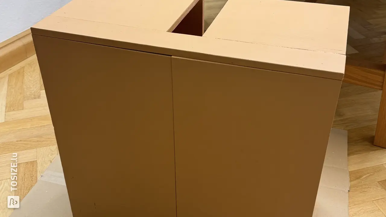 DIY Wooden Cabinet for Bathroom Sink, by Fabrizio | TOSIZE.lu