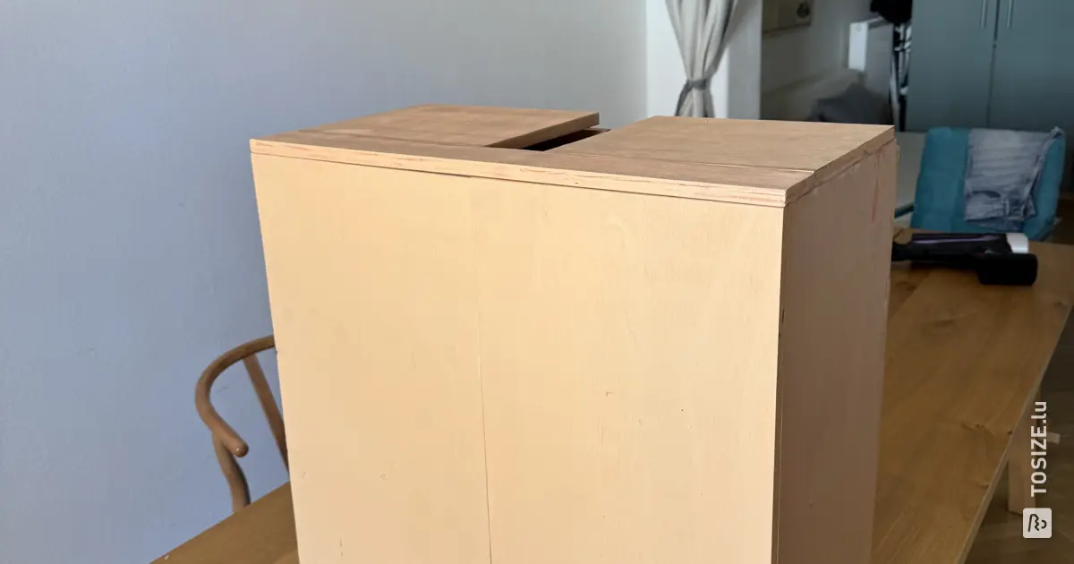 DIY Wooden Cabinet for Bathroom Sink, by Fabrizio | TOSIZE.lu