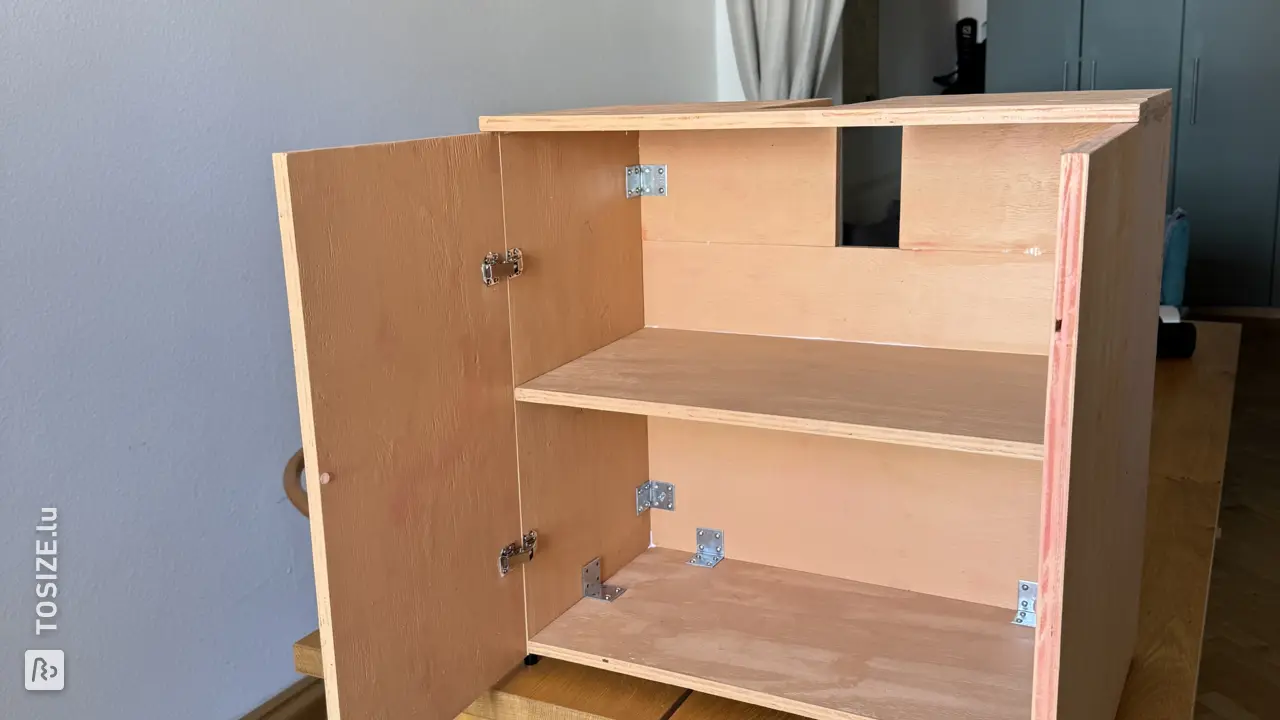 DIY Wooden Cabinet for Bathroom Sink, by Fabrizio | TOSIZE.lu