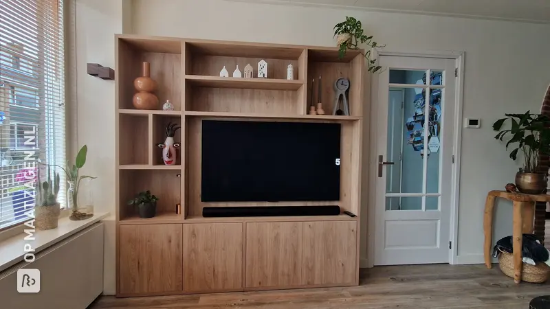 Beautiful TV Shelving Unit with Plenty of Storage Space, by Lilian