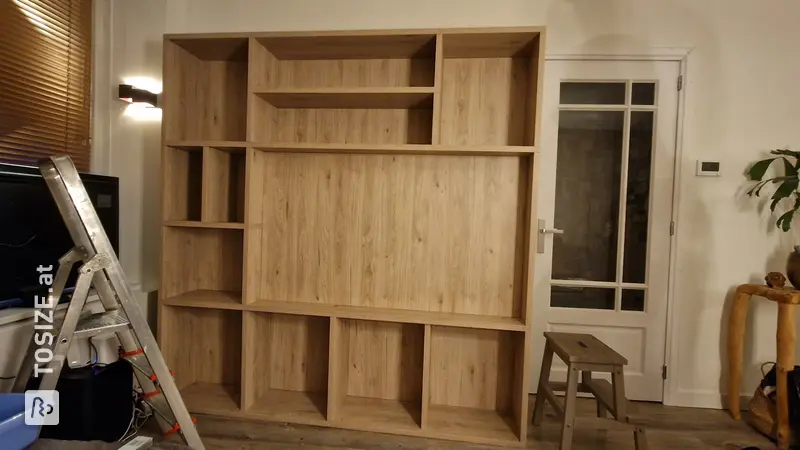 Beautiful TV Shelving Unit with Plenty of Storage Space, by Lilian