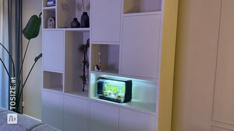 Stylish Shelving Unit for the Living Room, by Steffan