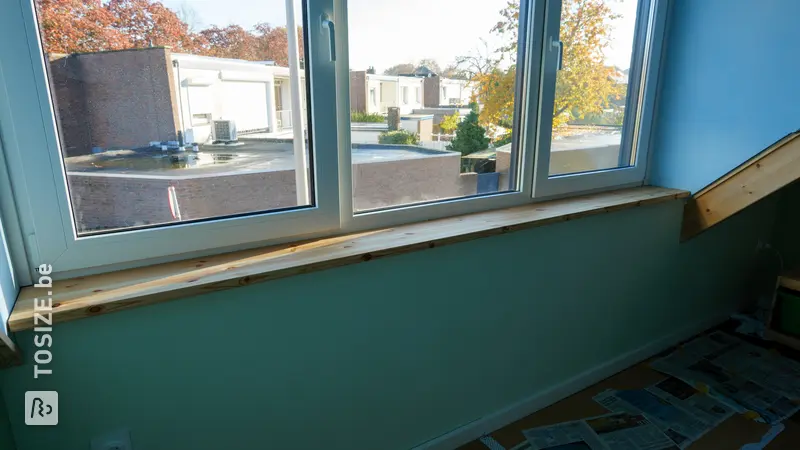 Stylish Pine Windowsill Make Yourself, by Wilco