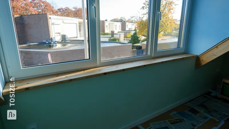 Stylish Pine Windowsill Make Yourself, by Wilco