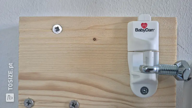 Creating a Custom Staircase Safety Gate with Drywall Studs, by Fabio