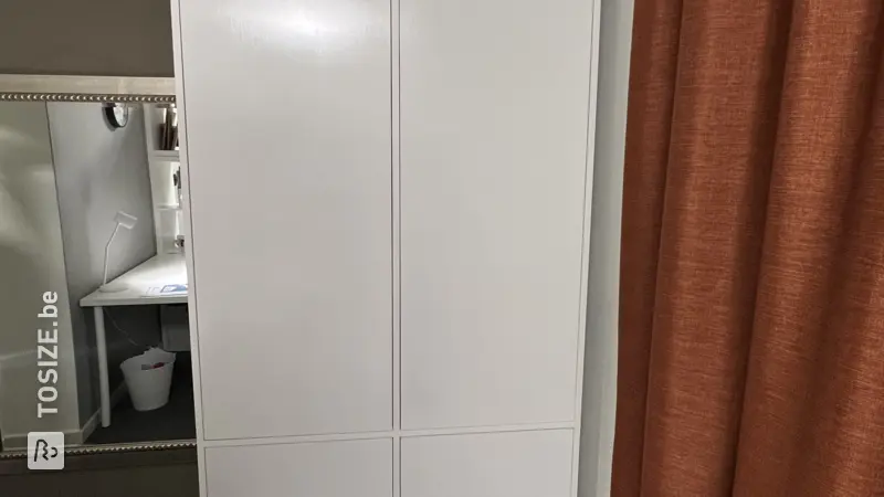 Op maat gemaakte kledingkast voor de slaapkamer, door Albert