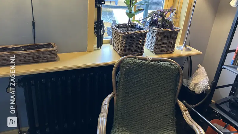 DIY Vensterbank Kastje en Snoeropberger, door Herman-Jan