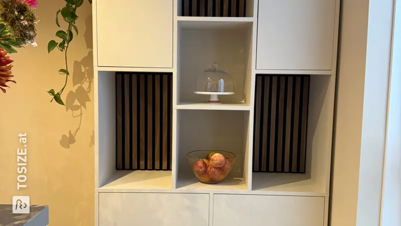 Küchenaufbewahrungsschrank in Creme von Amara