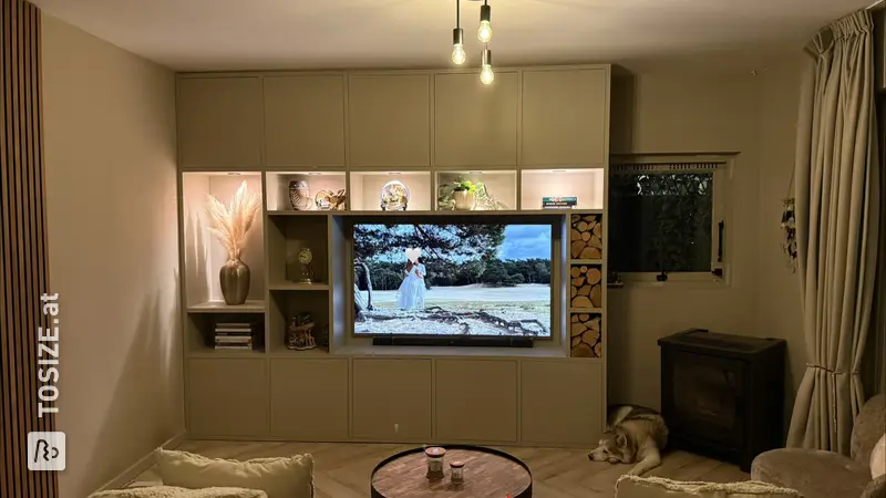 Stylish Shelving Unit for the Living Room, by Kathy