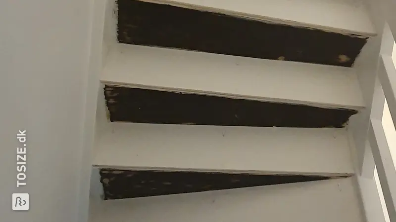 Attic Staircase Closed with White Risers, by Nick