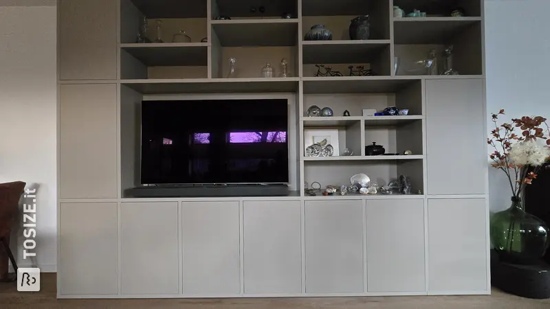 Large and small bookcase for the living room, by Frans