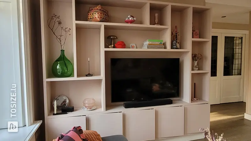 Meuble TV et étagère élégant pour le salon, par Tiny