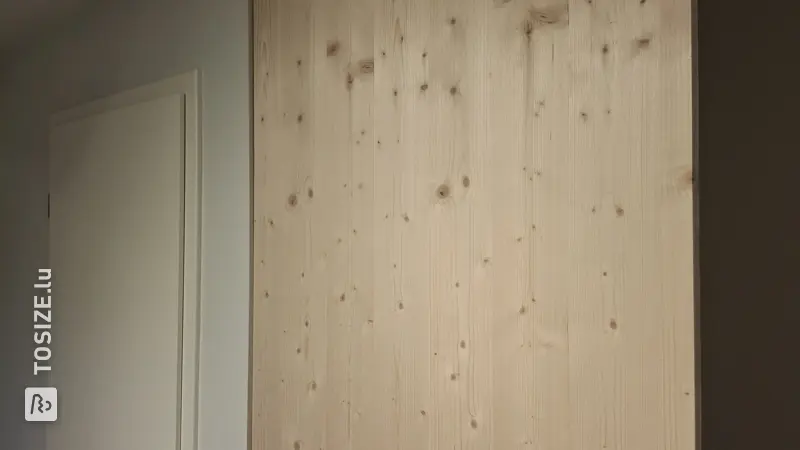 Stilvolle Holzschiebetür für Ihren Kleiderschrank, von Valérie