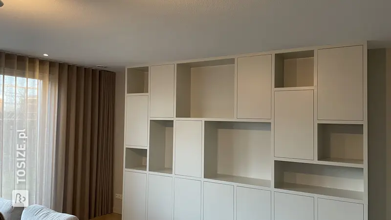 Stylish living room cabinet as a kit, by Jacqueline