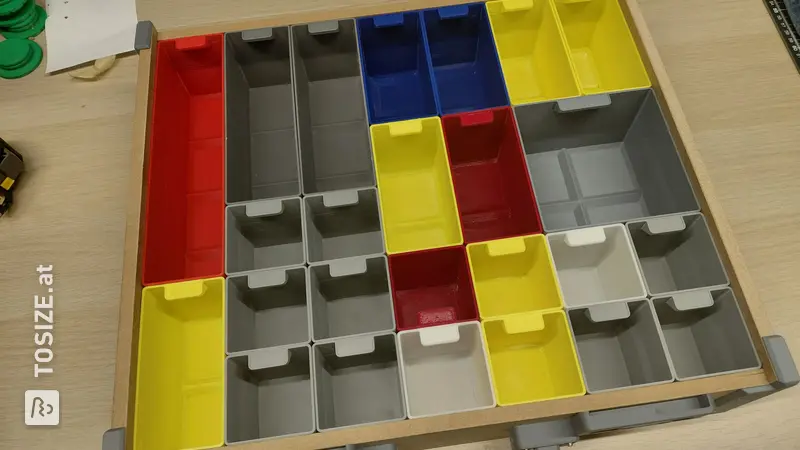 MDF-Sortiergehäuse in 3D, von Thierry
