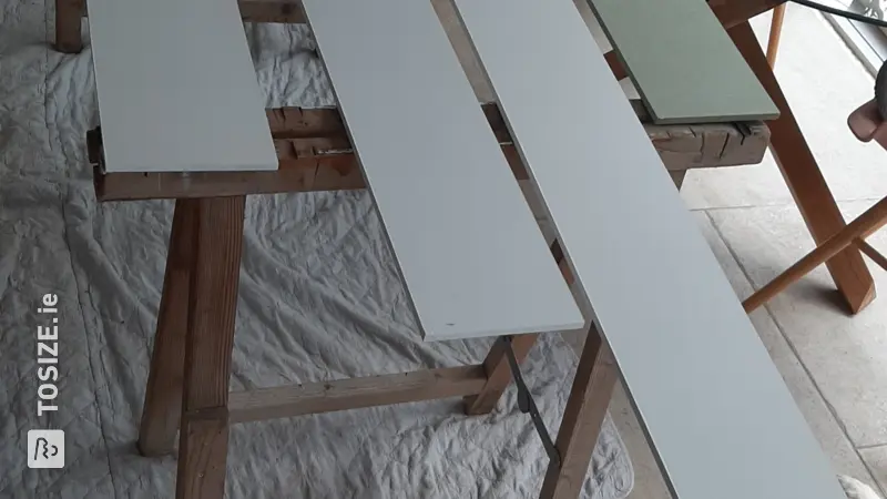 Custom-made kitchen plinth made of moisture-resistant MDF, by John
