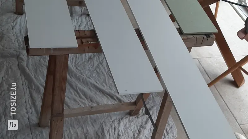 Socle de cuisine sur mesure en MDF résistant à l'humidité, par John