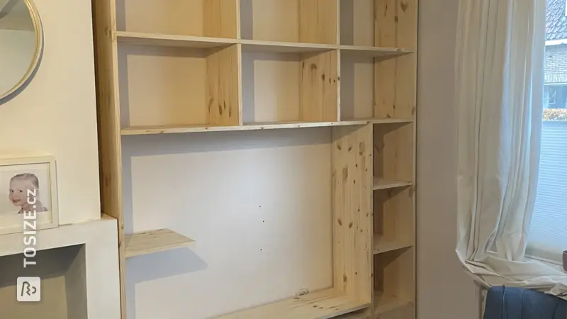 Custom cabinet and meter cupboard conversion, by Tom