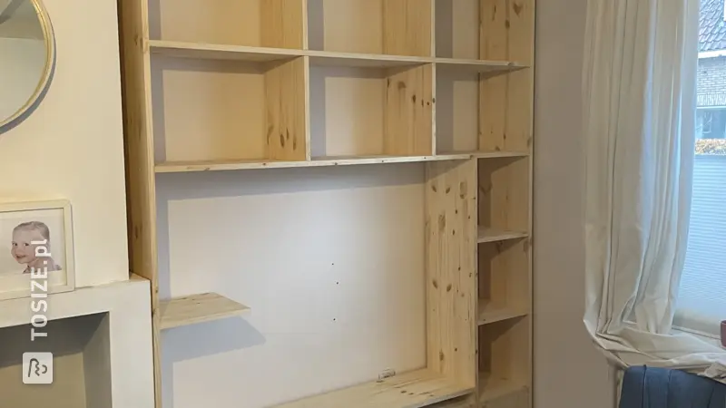 Custom cabinet and meter cupboard conversion, by Tom