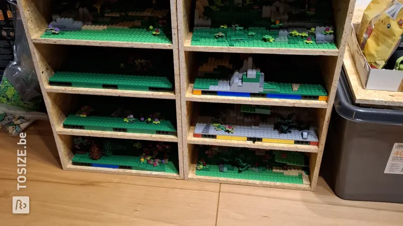 DIY modulaire doos voor Lego-verzamelaars, door Anja