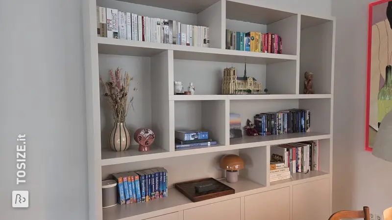 Beautiful Bookcase for the Living Room, by Ellis