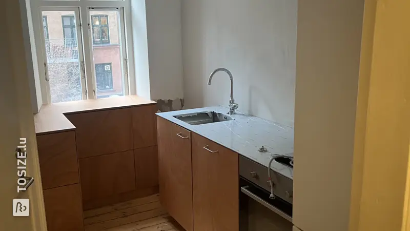 Stylish Okoume Plywood Kitchen Transformation, by Andreas Bastian